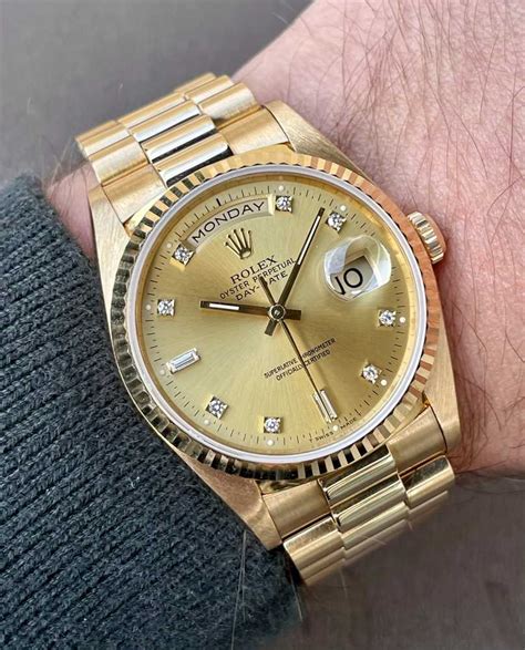 rolex 18238 diamond|rolex 18238 production years.